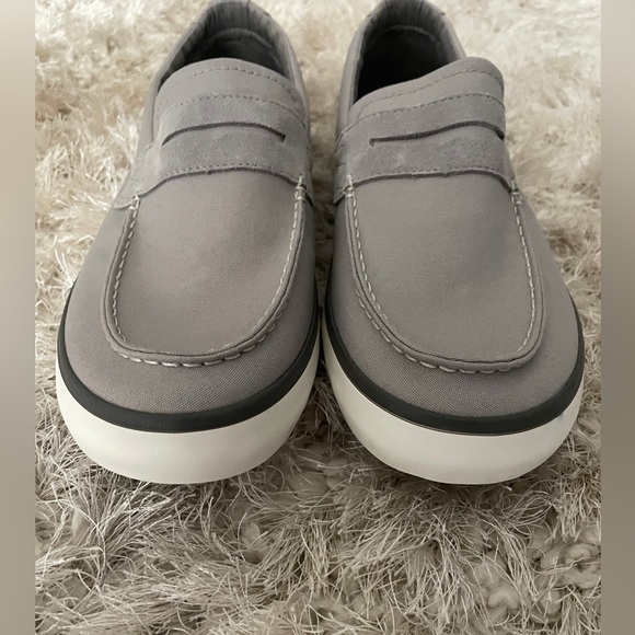 Sperry Top Sider men’s gray Mainsail Penny Slip-On Loafer Sneaker Size 11.5 NEW - Picture 4 of 9
